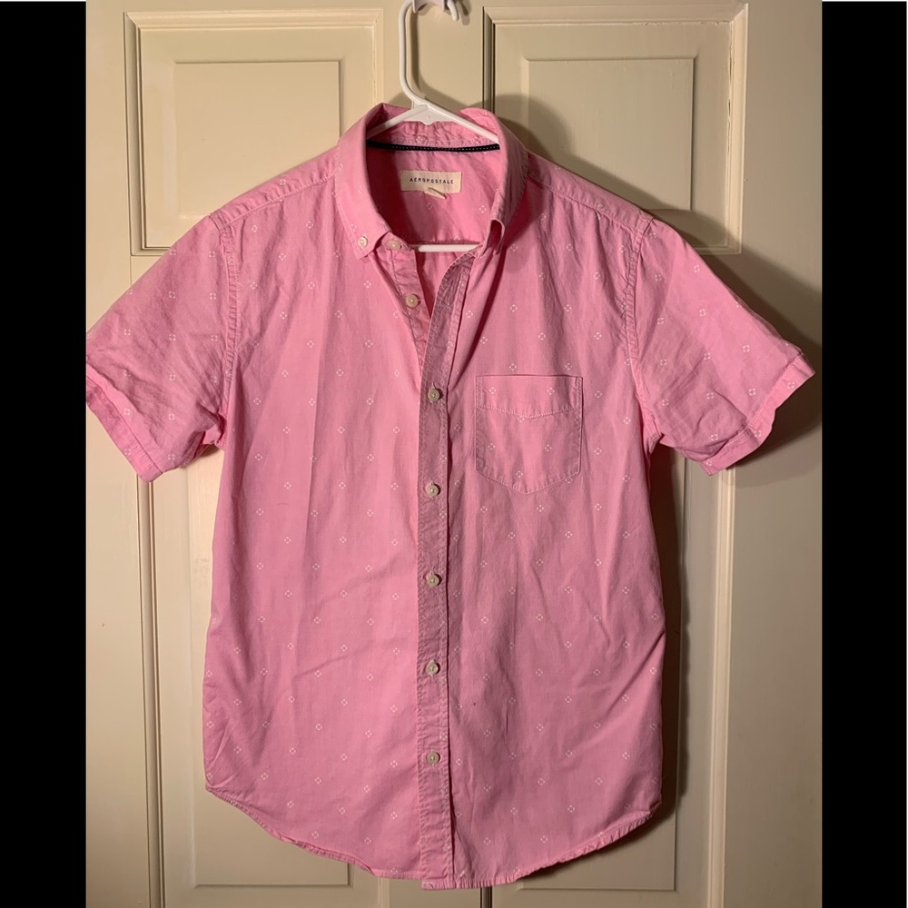Aeropostale Short Sleeve Button Down